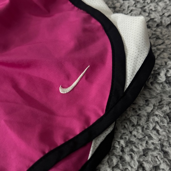 Nike Women's Athletic Large + XL Shorts (Pink and Magenta) - Picture 3 of 5